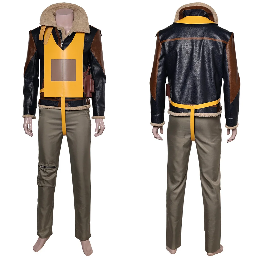 Мажорный костюм Gale Cleven для косплея мастеров Air 2024 из фильма пальто штаны жилет