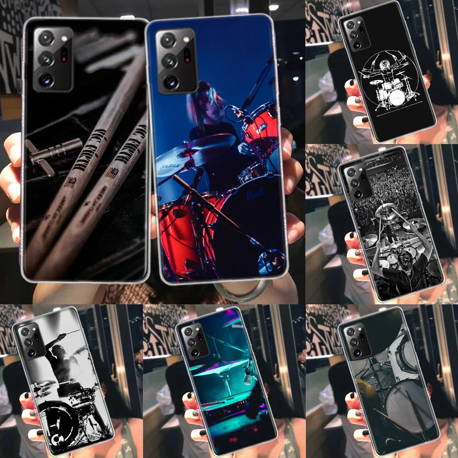 Барабанный барабан музыкальный Dj чехол для телефона Galaxy Samsung A02S A03S A04S A05S A15 A25 A35 A55