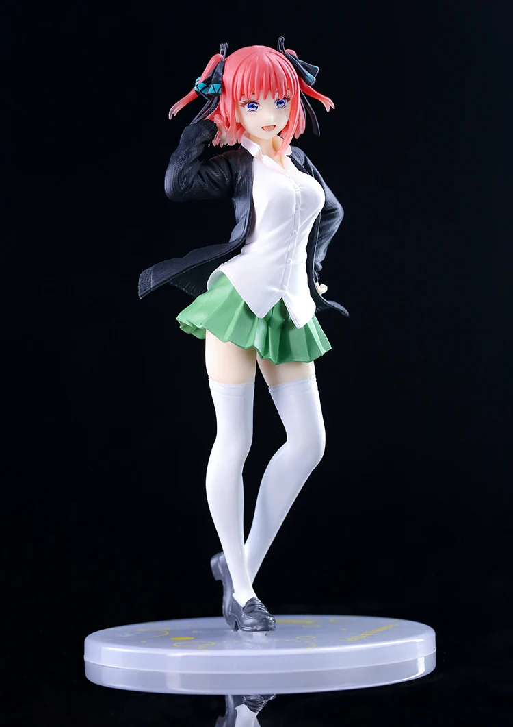 

Taito Gotoubun No Hanayome Nakano Ichika Nakano Nino Figure Seifuku Ver Pvc Action Figure Collection Model Toys Doll Kids Gifts