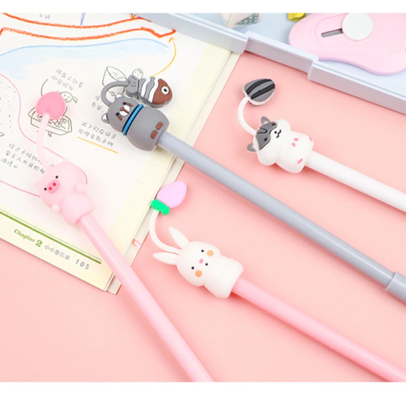 Tanie 24 Pcs Korean Creative Cartoon Cute Pet Neutral Pen Small Fresh Cute Student Examination Water Pen Writing Signing Pen Najtaniej 24 Pcs Korean Creative Cartoon Cute Pet Neutral Pen Small Fresh Cute Student Examination Water Pen Writing Signing Pen