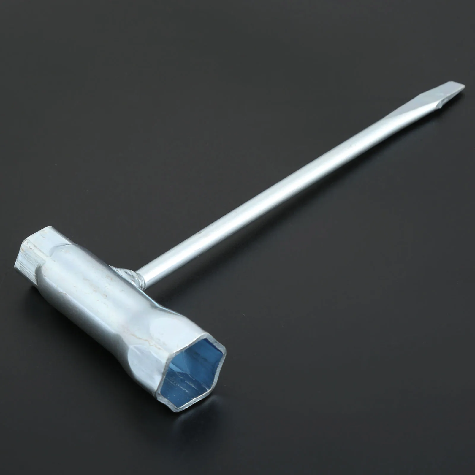 

1 шт., 13 мм x 19 мм, Т-образный ключ, торцевая отвертка, гаечный ключ, инструмент, подходит для STIHL, для бензопилы Husqvarna, свеча зажигания, электроинструменты, аксессуары