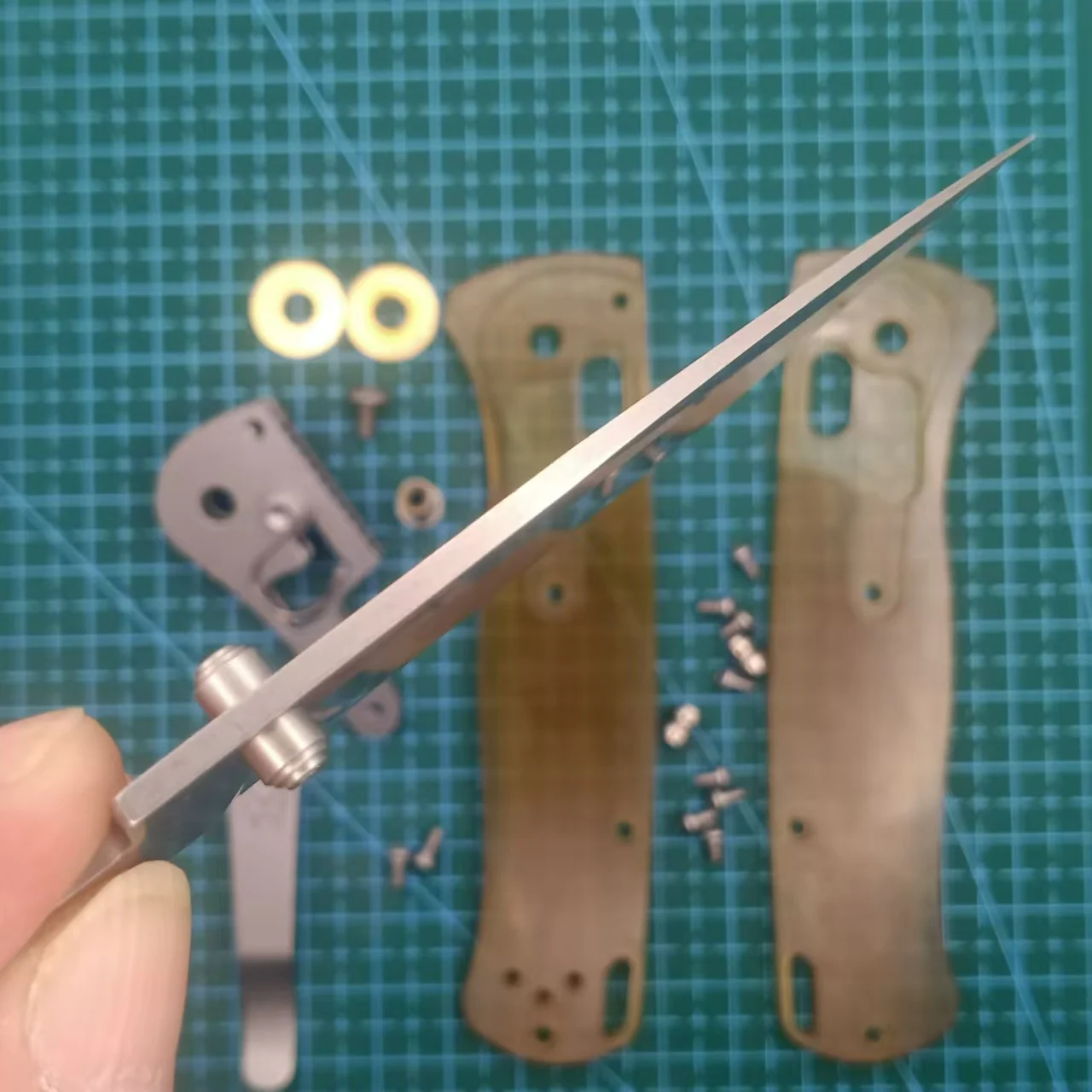 1 комплект весов ULTEM PEI с ручкой для ножей Benchmade Bugout 535 (включая лезвие)