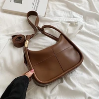 small shoulder crossbody messenger bags for women 2022 fashion brand splicing pu leather short handle totes handbags purses fema