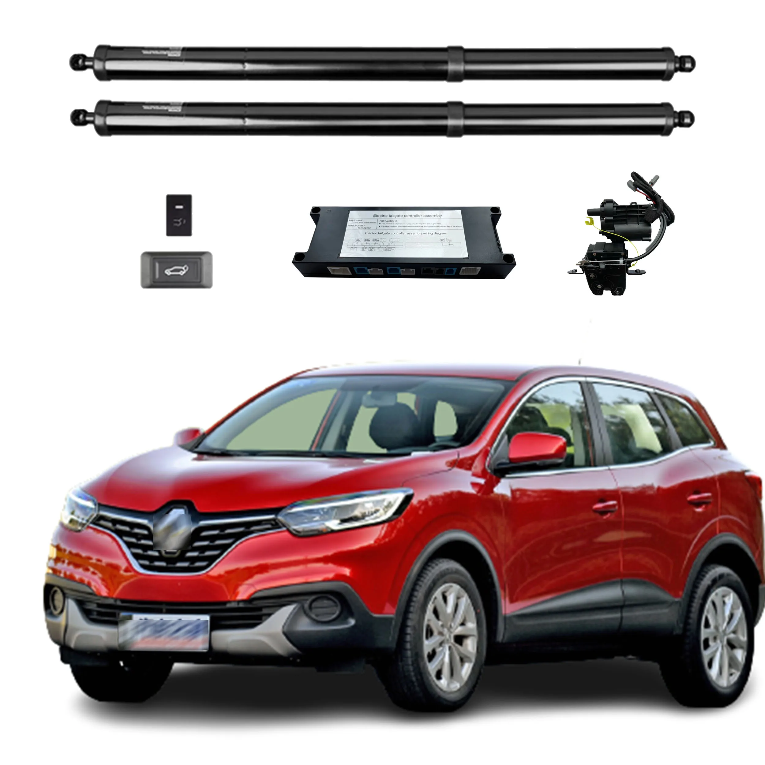 

For Renault Kadjar 2015-2019 Electric Tailgate Automatic Rear Trunk Car Auto Lift Gate Power Strut With Kick Sensor Optional
