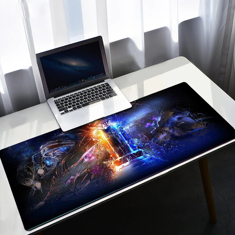 Starcraft Gaming Mouse Mat Pc Mause Pad Gamer Keyboard Non-slip Mats Large Laptop Deskmat Pads Anime Accessories Rubber Mausepad
