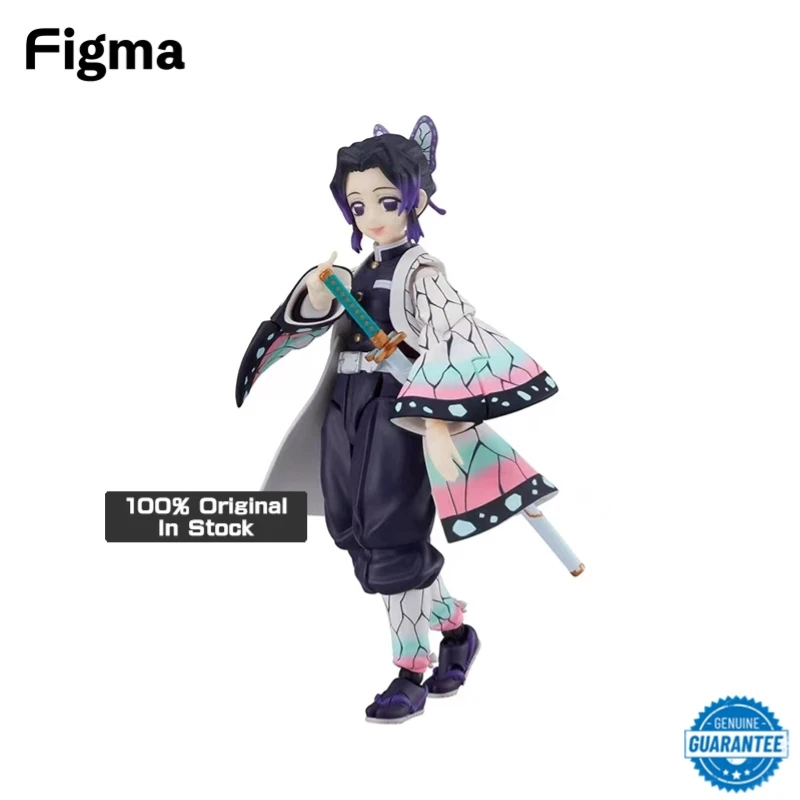 

100% Подлинная фабрика Max Figma рассекающий демонов насекомые столб Kochou Shinobu 15 см Коллекционная модель экшн-фигурки куклы игрушки подарки