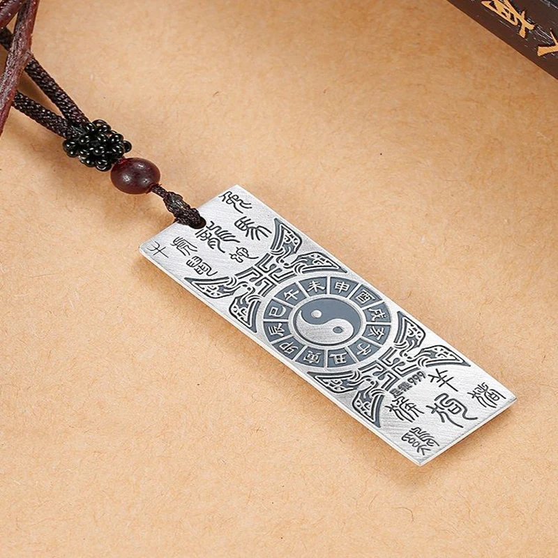

New Eight Patron Saints And Twelve Zodiac Natal Buddha Necklace Male Natal Year Transfer Lucky Pendant Men And Women