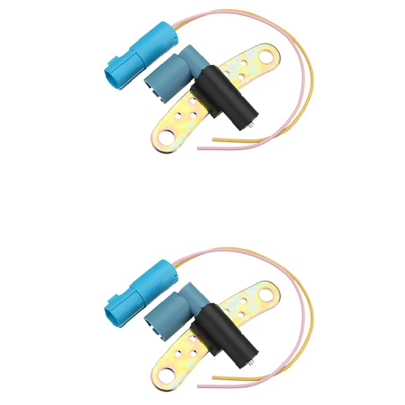 

2X 7700101970 2Pin Car Crankshaft Crank Position Sensor For Renault Clio Laguna Espace Megane Scenic Thalia 8200468645