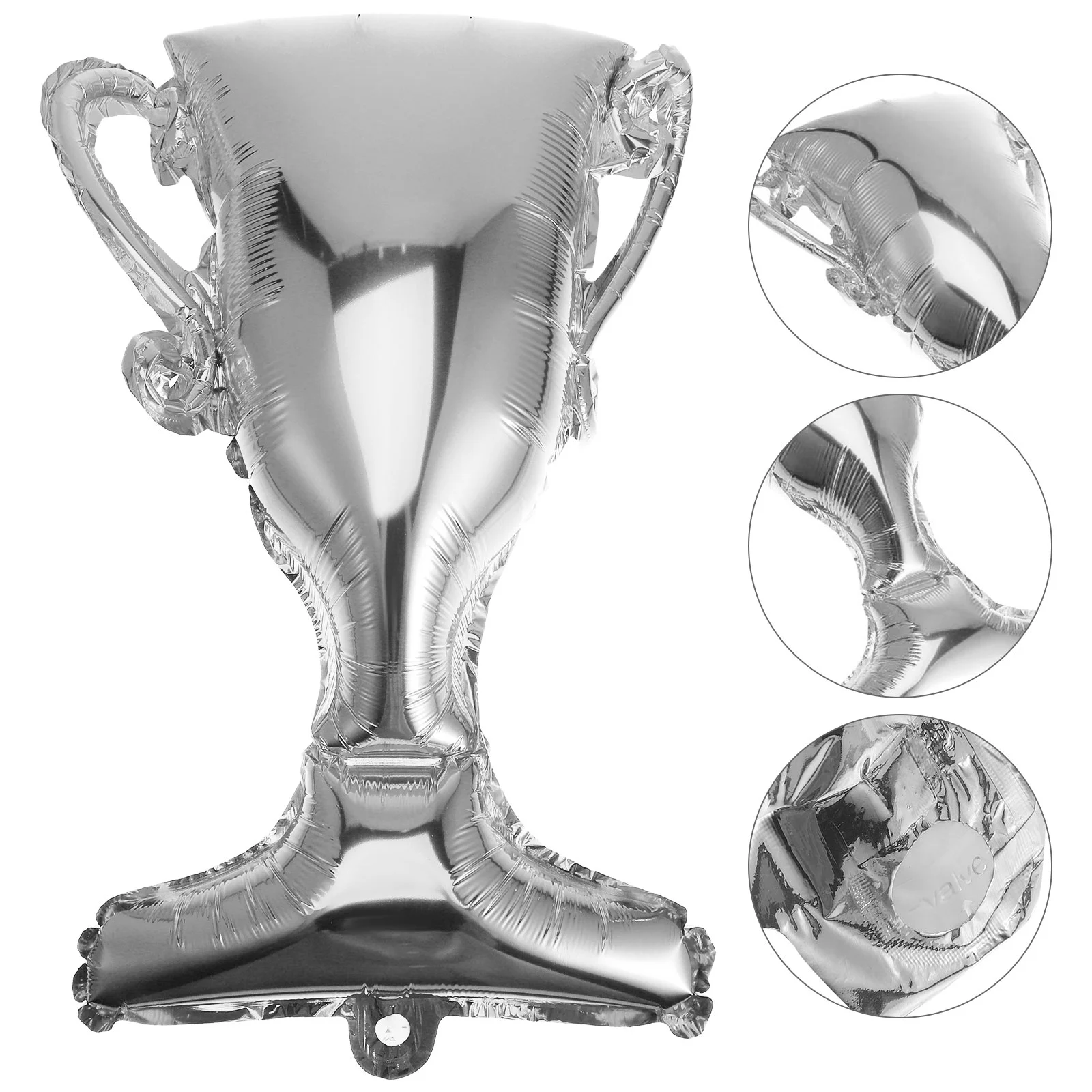 Воздушный шар с первым призом украшение для выпускного серебряные воздушные