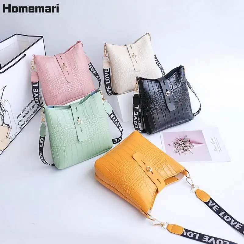 

Women Crossbody Bags Luxury Crocodile Pu Leather Female Bag Shoulder Bags For Women 2022 Trendy High Quality Ladies Handbags