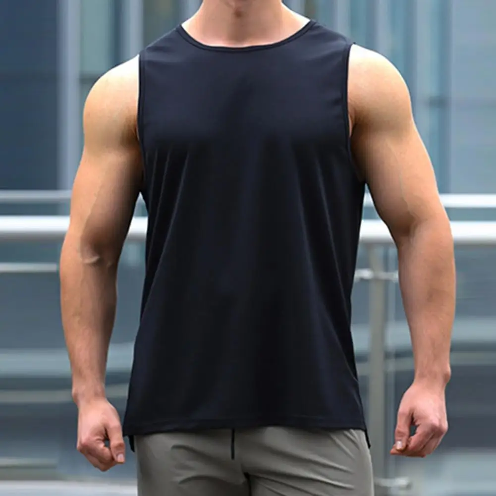 

Летняя мужская уличная одежда 2022, летние повседневные рубашки, супер мягкая эластичная безрукавка, мужская повседневная футболка