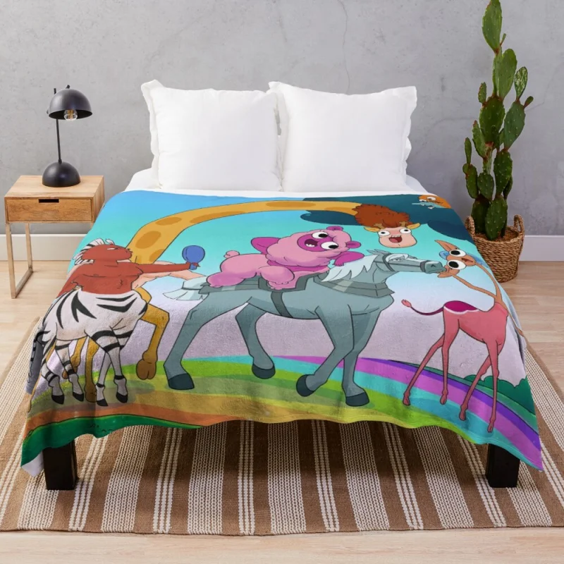 

Одеяло с цветочным принтом Centaurworld (2021)