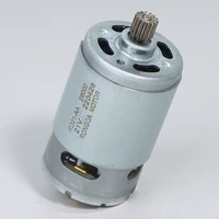 rs550 dc motor 14 teeth gear electric saw micro motor for mini reciprocating saw micro motor for rechargeable hand saw