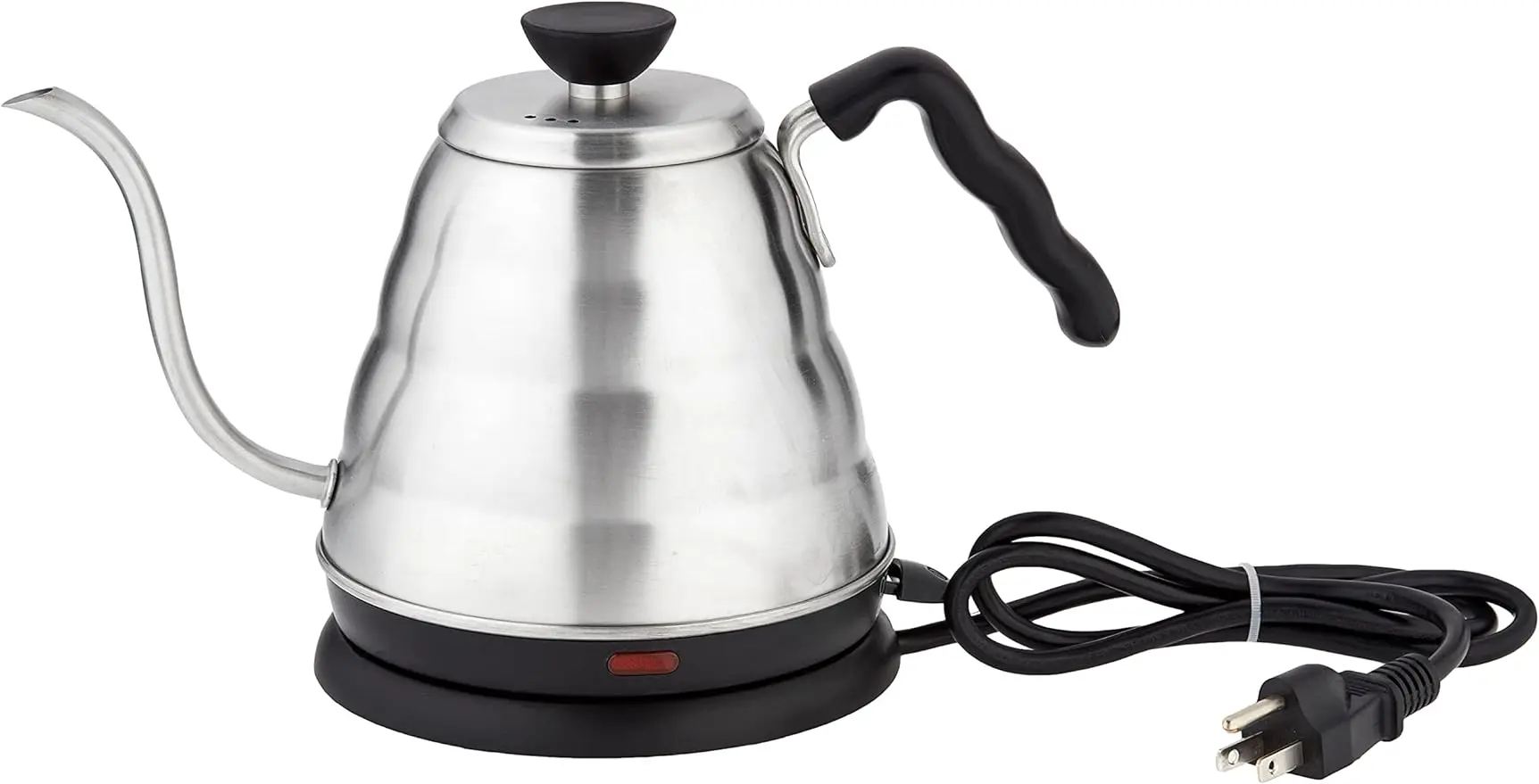 

Hario V60 "Buono" Drip Kettle Electric Gooseneck Coffee Kettle 800 mL, Stainless Steel, Silver
