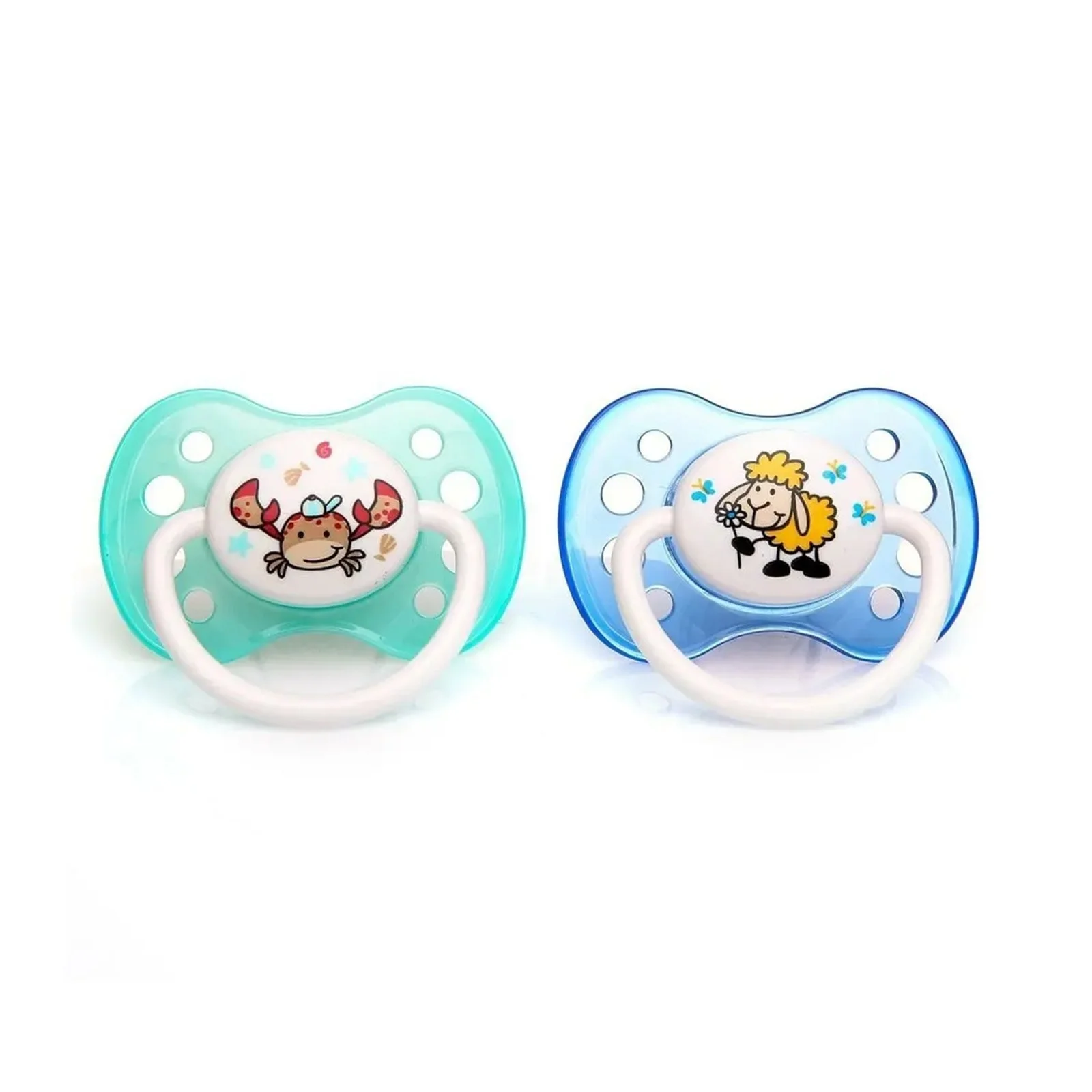 

ebebek Baby Plus 2 Pcs Silicone Liar Baby Pacifier 5-18 Months