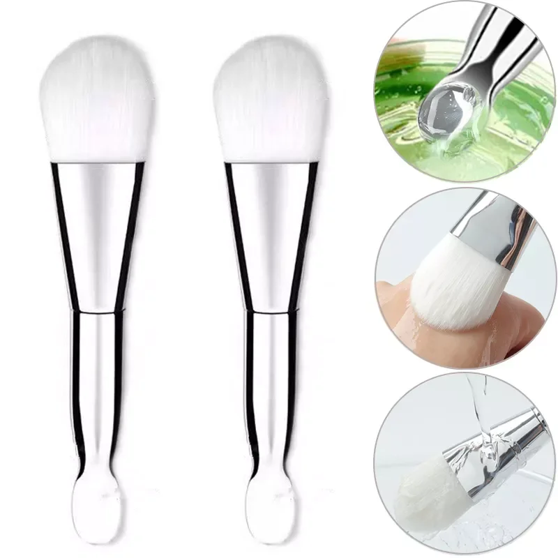 

Soft Hair Facial Mask Mud Brush Professional Portable Foundation Face Contour Brushes Skin Care Cosemtic Beauty Tools