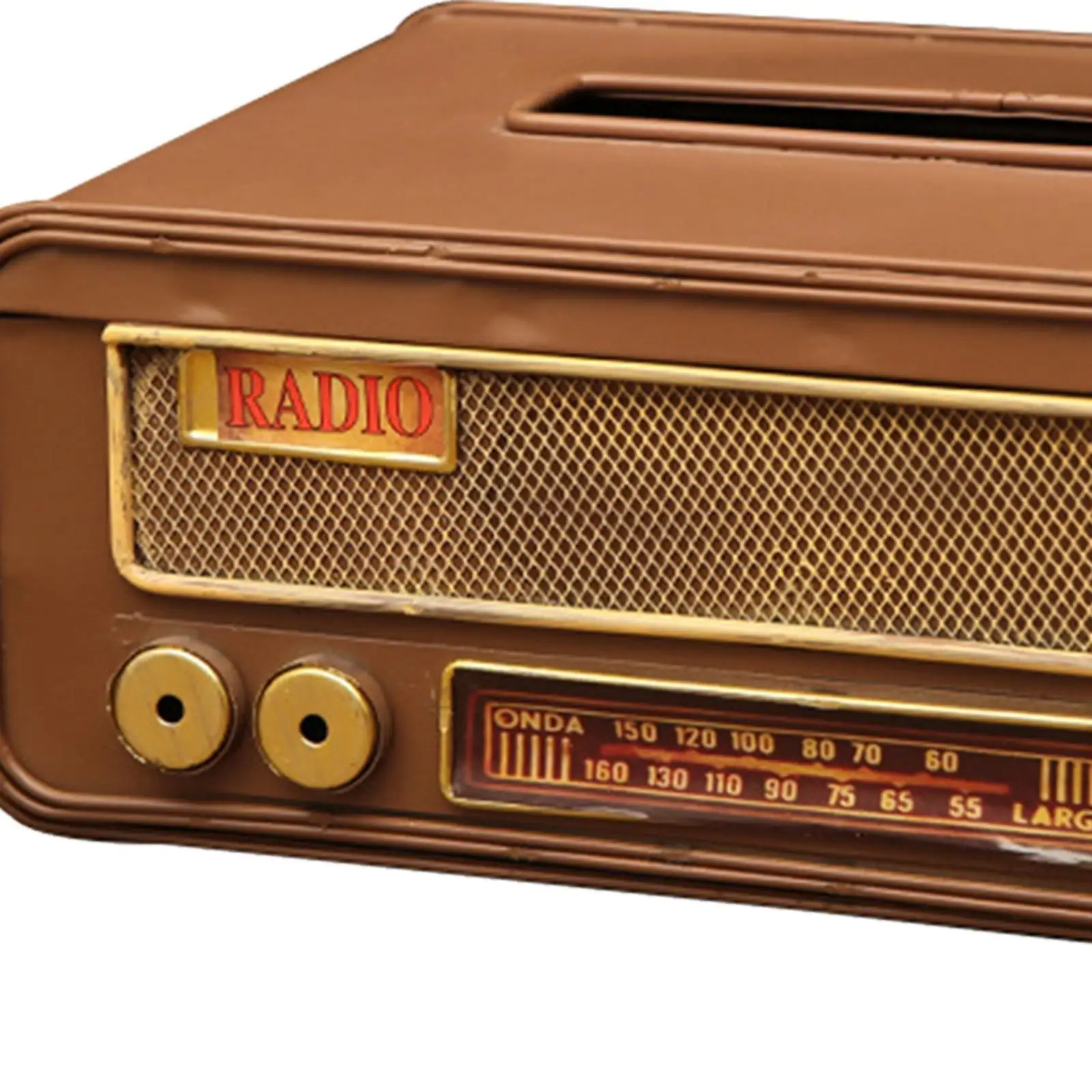 

Коробка для салфеток в форме радиоприемника Настольный органайзер для салфеток для лица для дома