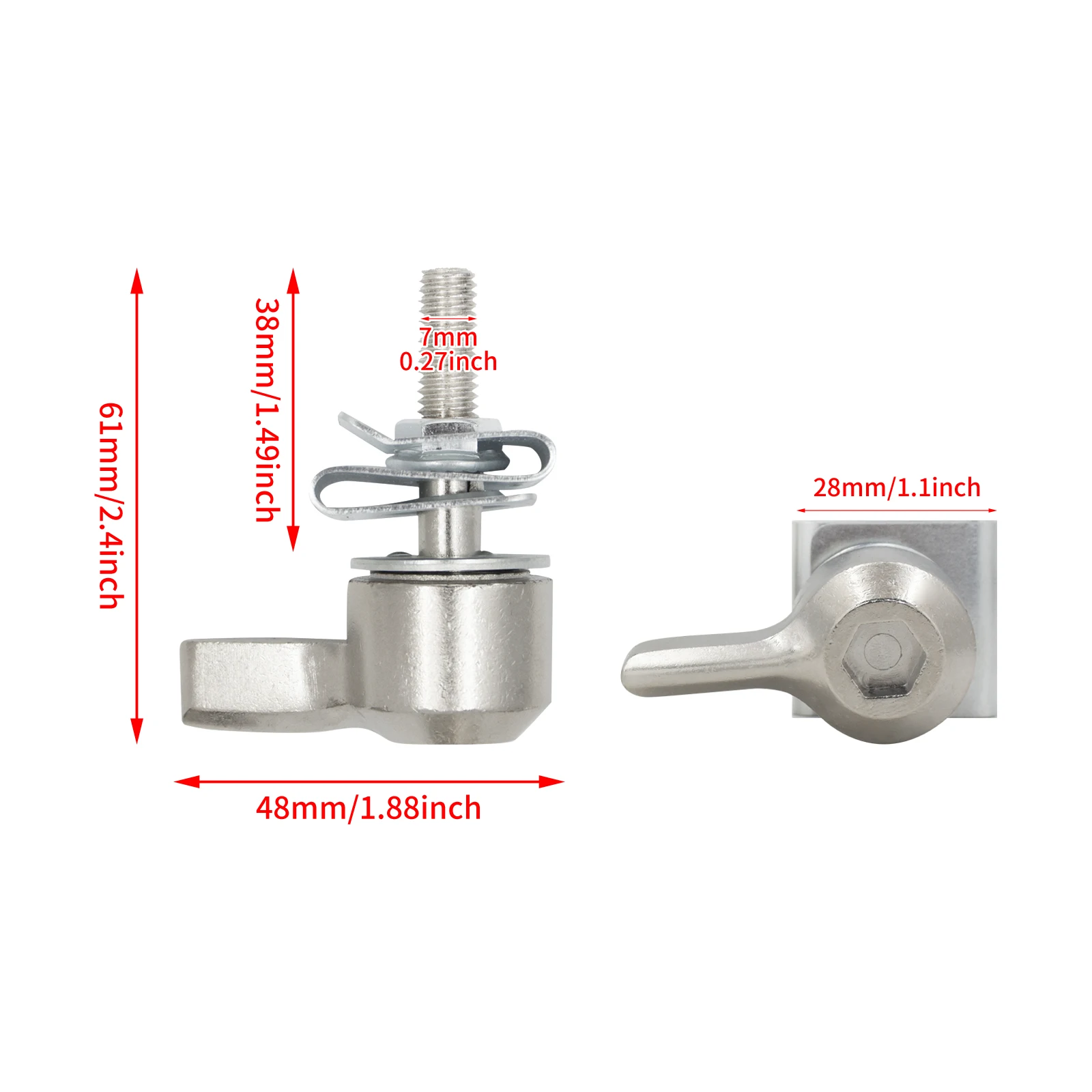 Мотоциклетные черные универсальные Рычажные блокировочные болты и гайки для Harley