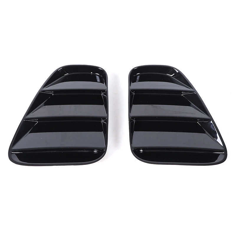 

Для Fiat 500 Abarth 595 695 2016-2024 ABS углеродное волокно/черная задняя искусственная Обложка декоративная наклейка автомобильные внешние аксессуары