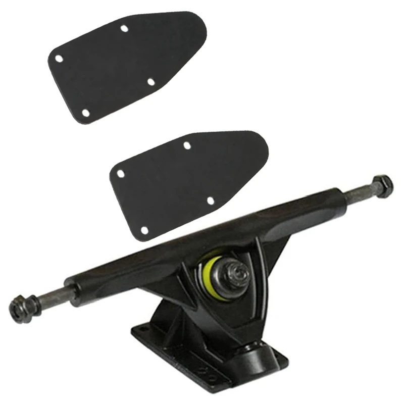 

Резиновая прокладка черного цвета, 2 шт., детали для скейтборда и 1 комплект, 7-дюймовый кронштейн для серфинга, скейтборда, грузовиков, скейтб...