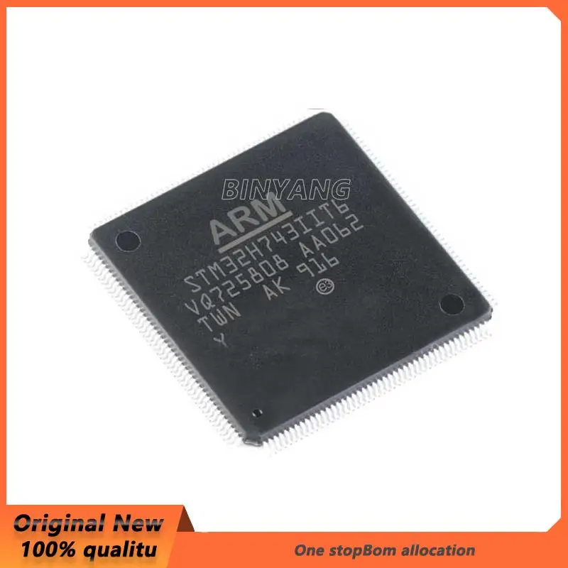 

(1piece)100% New STM32H743IIT6 STM32H743VIT6 LQFP176 STM32H743IGT6 STM32H743VGT6 STM32H743ZIT6 QFP-100 Chipset