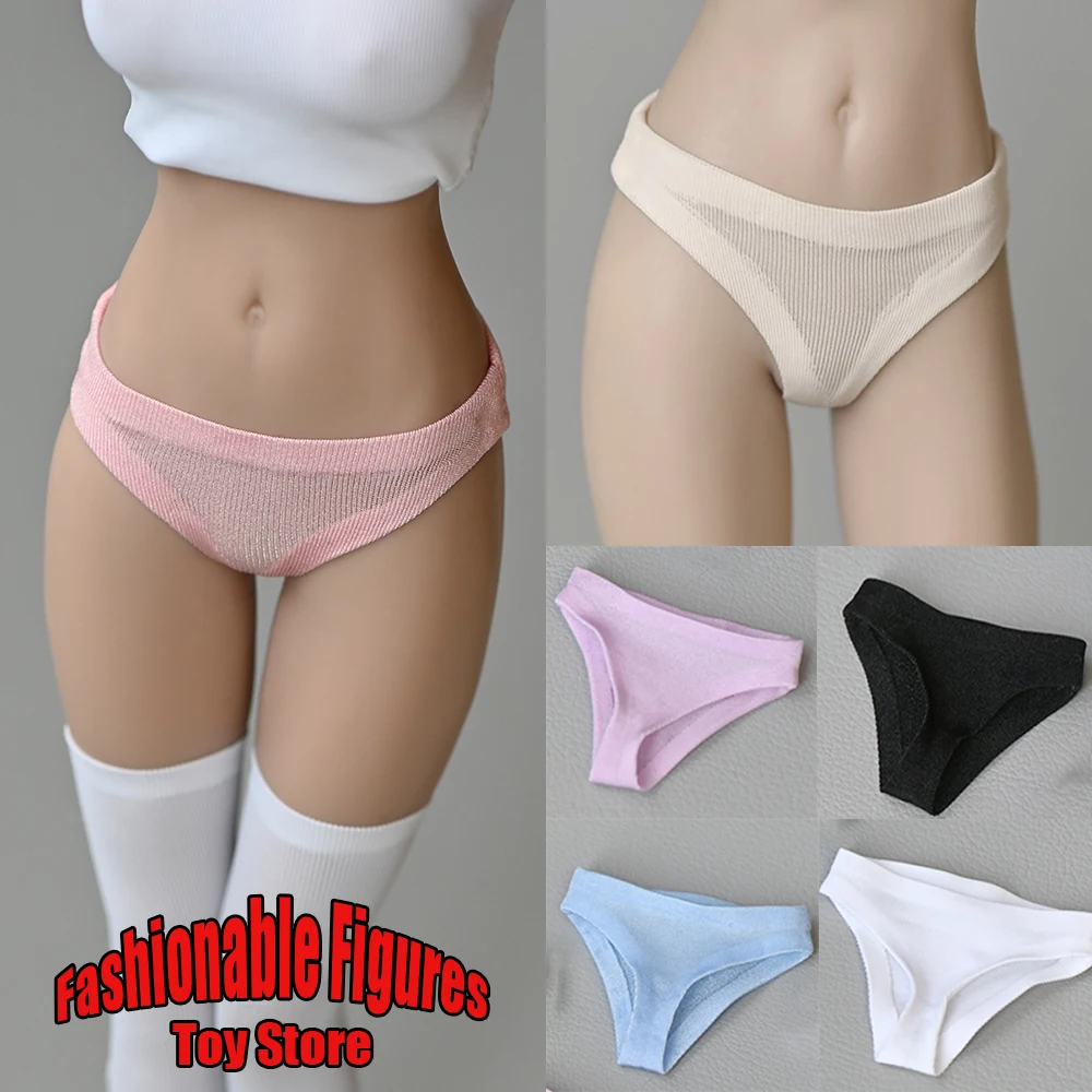 

1/6 Female Soldier Briefs Underwear Sexy Stretch Low Waist Solid Color Lingerie For 12Inch TBL PH Action Figures Model