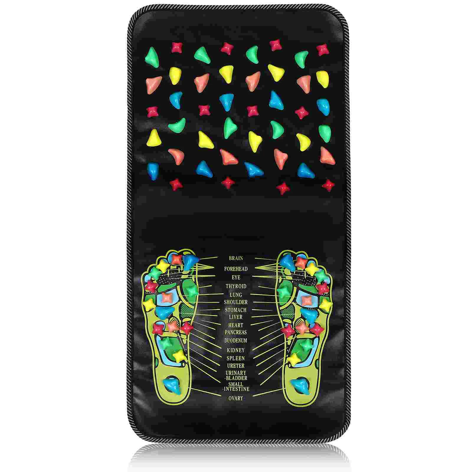 

Массажная подушка для ног, каменный Массажер для ходьбы, домашний инструмент, массажный коврик для тела