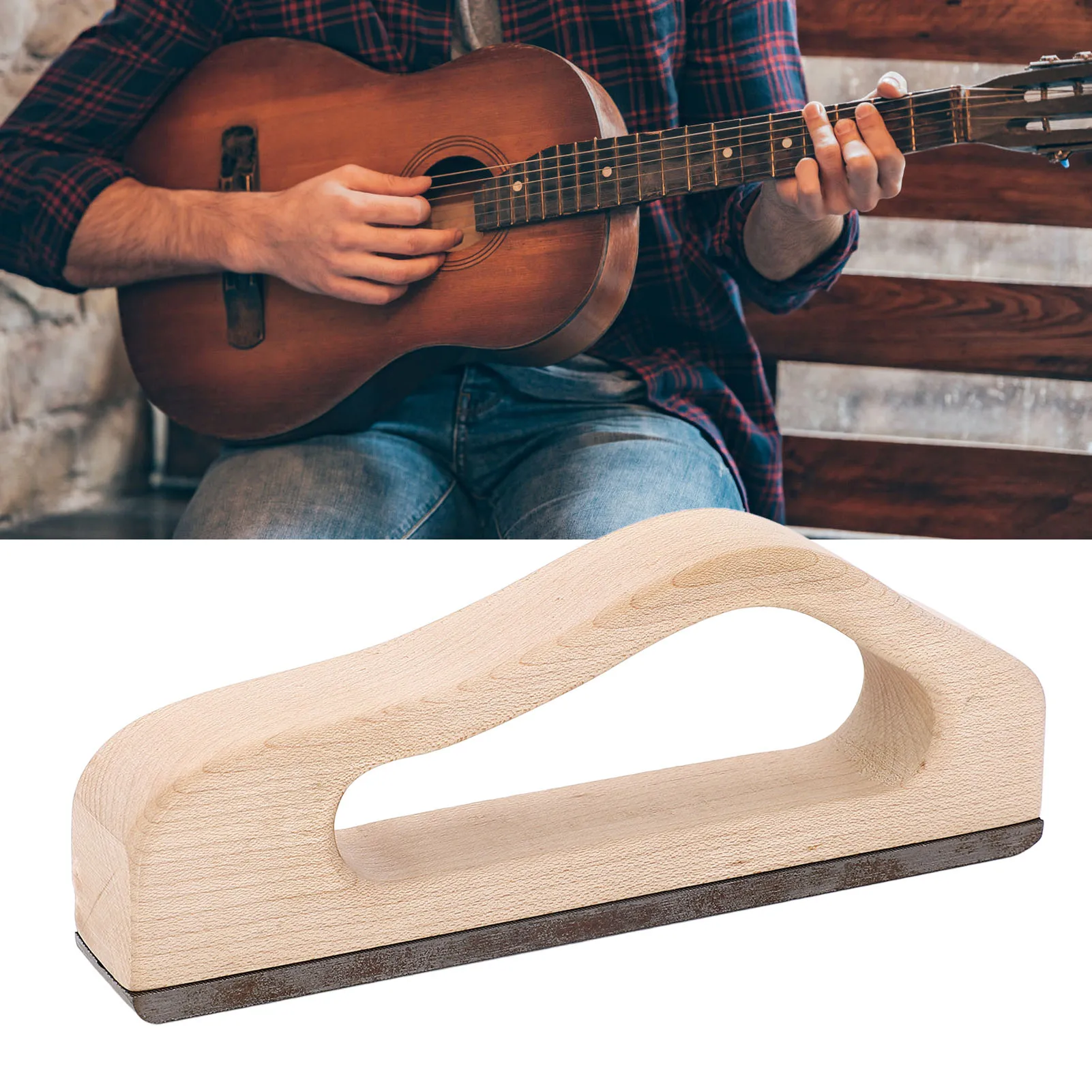 Выравниватель уровня для гитары напильник из кленового дерева и углеродистой