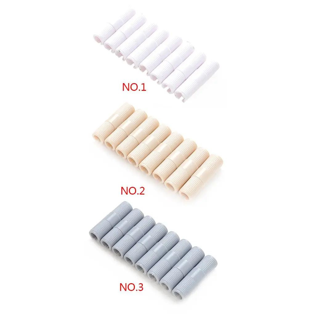 

8 12pcs Bed Sheet Clip Grippers Clothes Pegs ABS Coverlet Holder Slip-on Anti-run Fixing Clip Mattress Slip Fasteners