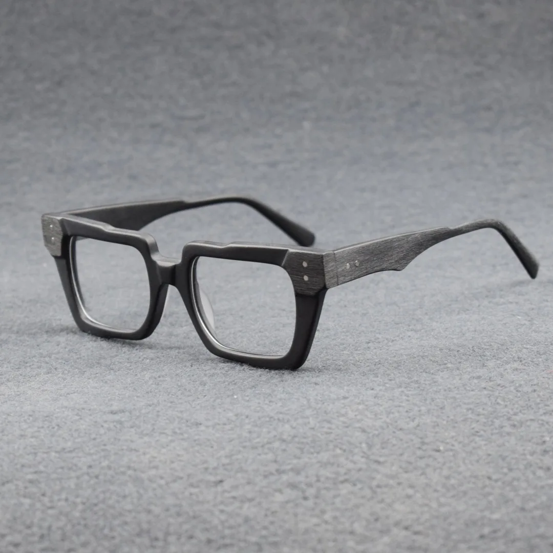 Квадратные персонализированные очки в стиле ретро для мужчин и женщин модная