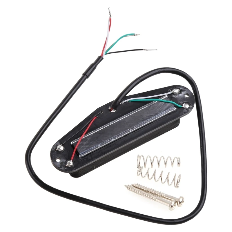 

1x Dual Humbucker Rail Electric Guitar Neck Pickup for Strat Stratocaster Hot