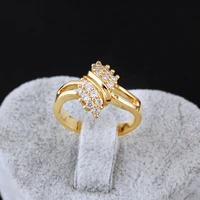 100 14k gold diamond charm lady rings for women bohemia engagement irregular aros mujer oreja 14 k gold jewelry