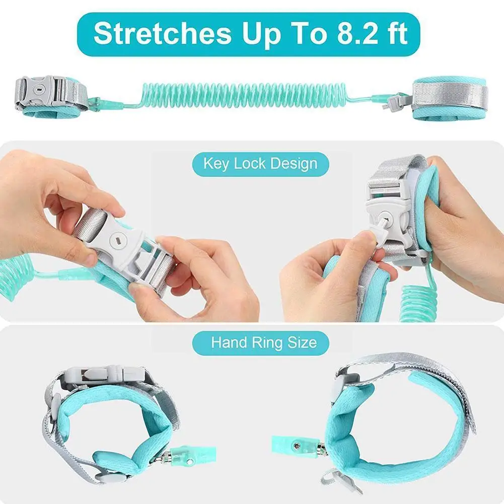 

Toddler Leash Outdoor Safety Rope For Kids Baby And Children Safety Safety Bracelet Children Security Child Bracelet Produc X5y7