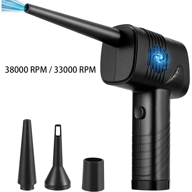 

Electric Air Duster With Powerful For Cleaning Dust ,Crumbs,Scraps For Laptop,Computer,Reusable Dust Destroyer