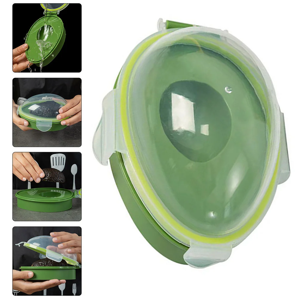 

Avocado Crisper Kitchen Supply Home Wear-resistant Container Household Keeper Holder Delicate Sealed Gadgets