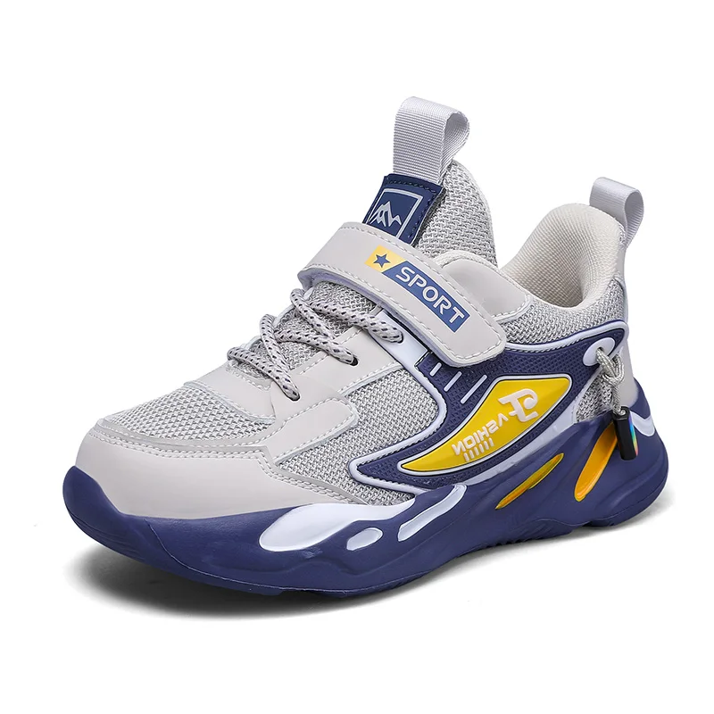 Comfortable Kid Running Shoes 2022 All Seasons Children Sneakers Breathable Non-slip Casual Shoes Boys Girls Sports Shoes