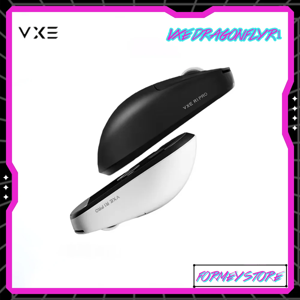 Vgn Vxe Dragonfly R1 Se Pro Max Bluetooth Беспроводная игровая мышь Легкая Paw3395 Игровые аксессуары