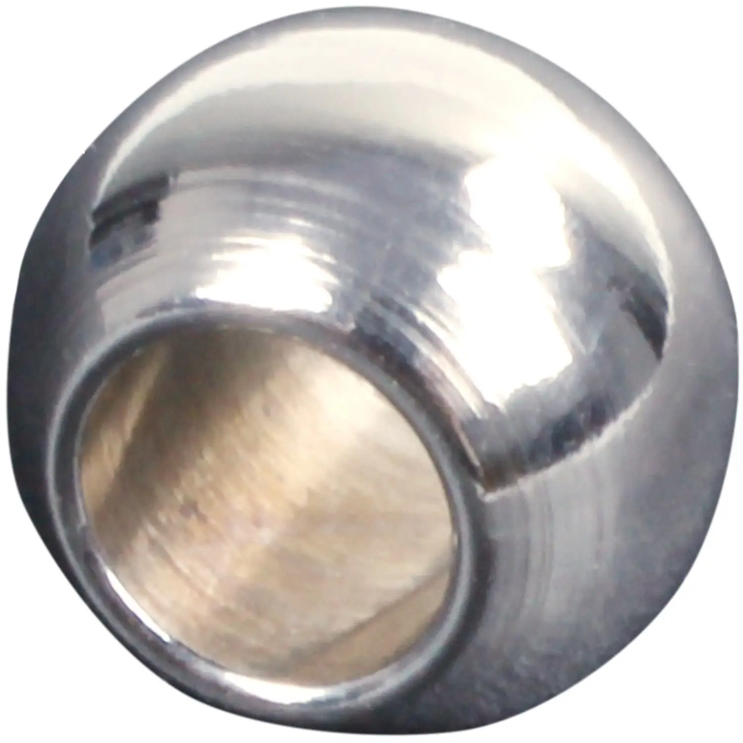 

1 bag / 20 pieces Stainless Steel Beads of Metal Craft Beads Size 6mm for Jewelry Creation Jewelry Accessory