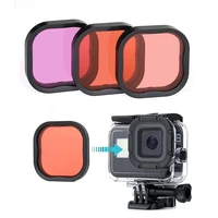dive filter for gopro hero 8 9 10 waterproof housing case enhances underwater video photography color