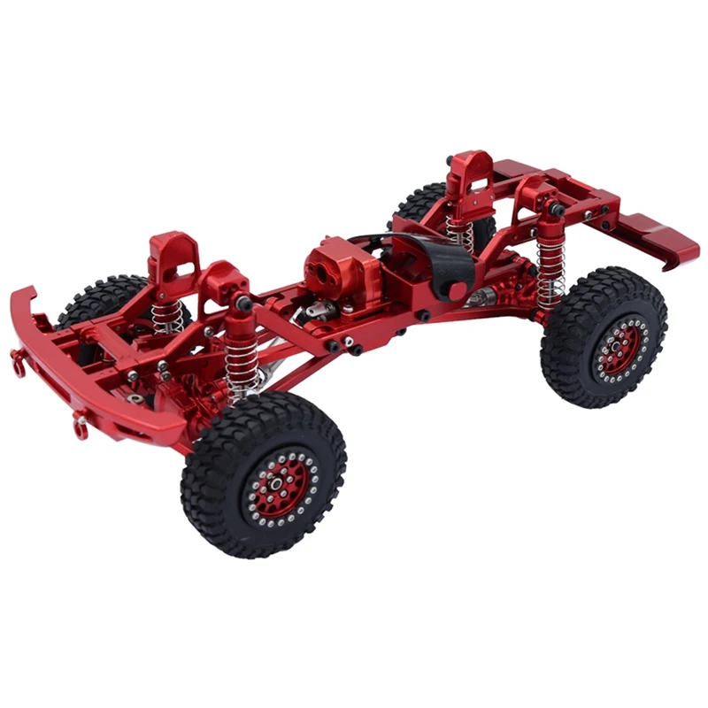 

Metal Assembled Frame Chassis Kit For TRX4M TRX4-M Bronco 1/18 RC Crawler Car Upgrade Accessories Parts Component ,Red