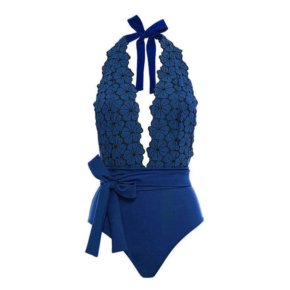 2023 Luxury Women Swimsuit With Cover Up Sexy Deep V Neck Backless One-Piece Swimwear Summer Holiday Bathing Suit Beach Wear