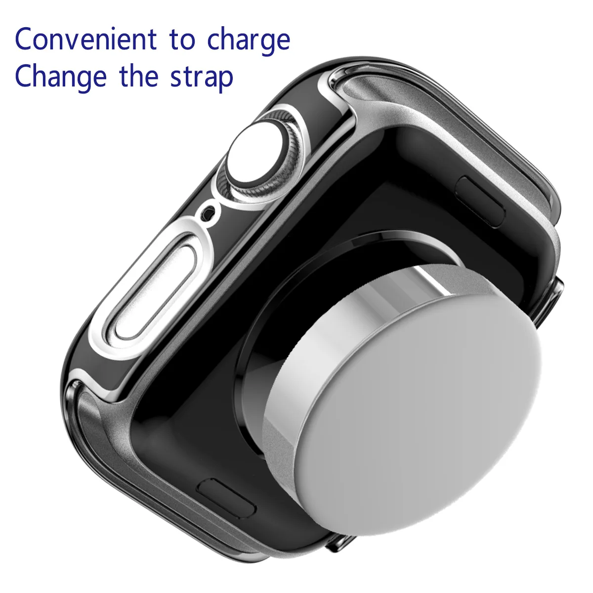 Чехол для часов Apple 7 41 мм 45 мм с закаленным стеклом 40 мм 44 мм iWatch 6 SE 5 4 3 2 1 Серия 38 мм 42 мм на бампере.