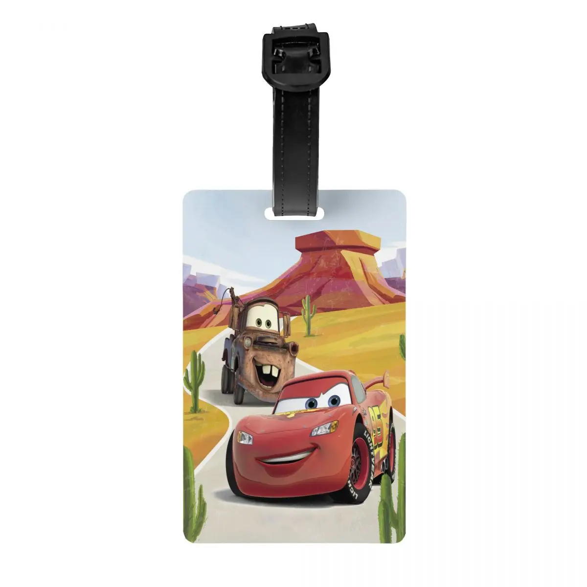 Персонализированная мультяшная бирка для багажа Pixar чемодана путешествий личная