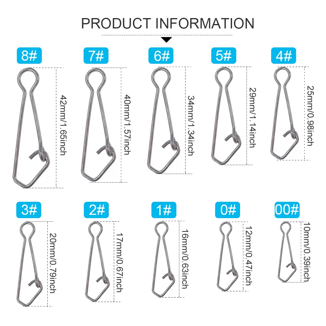 Рыболовные снасти оптом 200/500/1000 шт. рыболовные Вертлюги с крючками из нержавеющей