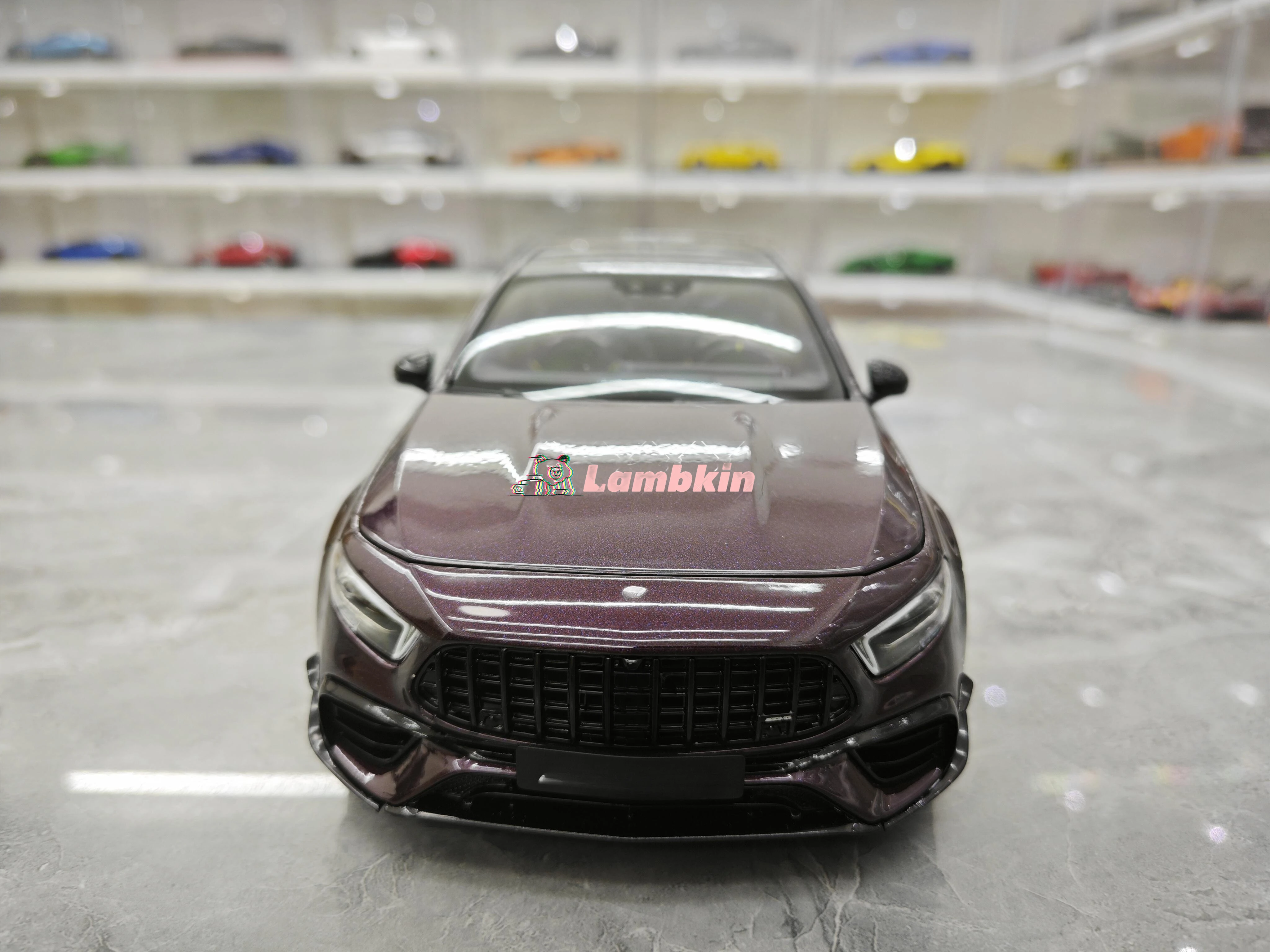 NZG benz-A45S ограниченная серия имитация сплава металла модель автомобиля 1/18