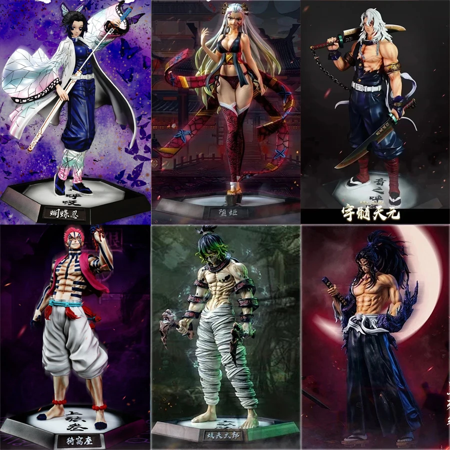 Giyuutarou Daki Kokushibo Tsugikuni Yoriichi Inosuke Uzui Kochou Shinobu Kimetsu No Yaiba Toys