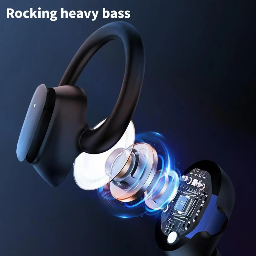 

Wireless Headset Fashionable Ergonomic Non-delayed for Doing Sports Earphone Wireless Earbud