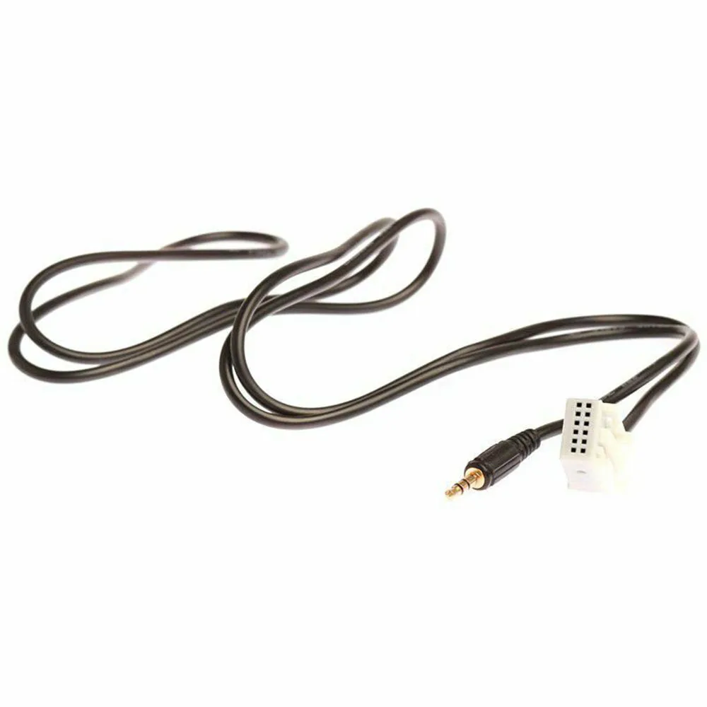 

Car Auto Aux Adapter Cable 12 Pin 3.5MM AUX Auxiliary Audio Input Kit Adapter Cable For BMW E60 E61 E63 E64 Car-Styling