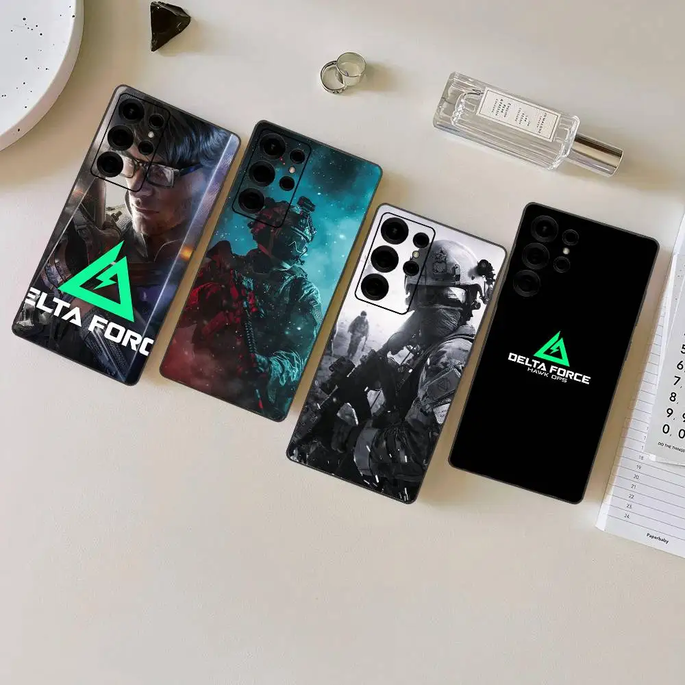 Фото Чехол для телефона с изображением тактического шутера Delta Force для Samsung S 24 Fe 25 Ultra Plus 20 Lite 21 30 22 23 24 22 Ultra 5G Fundas №2