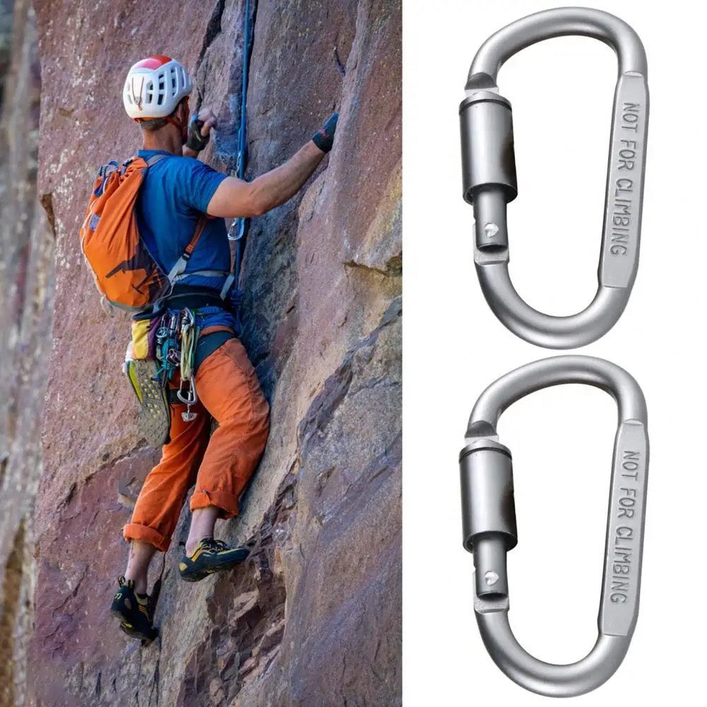 Запирающиеся карабины многофункциональные зажимы для ключей набор мини-зажимов